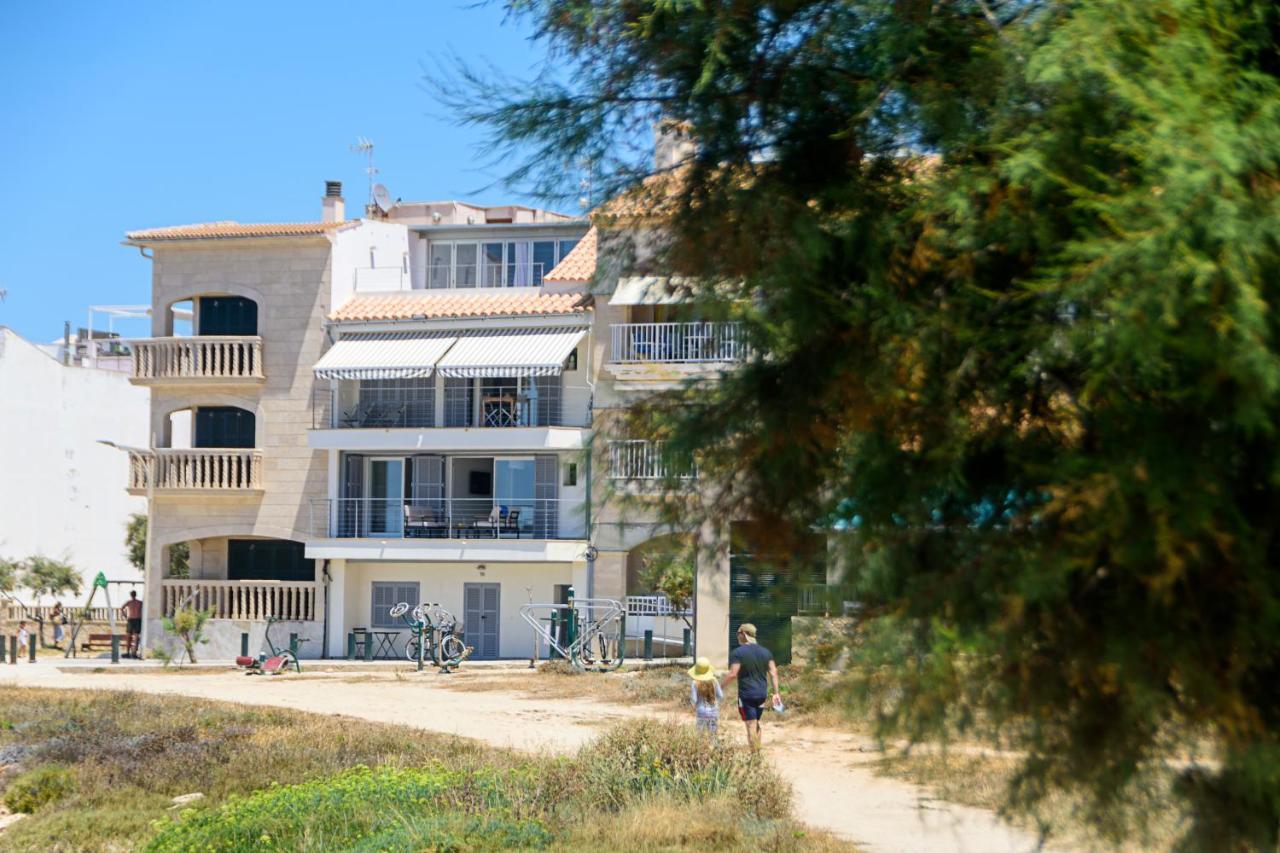 Blau Apartamento En Cala Galiota Con Vistas Al Mar Leilighet Colonia de Sant Jordi Eksteriør bilde