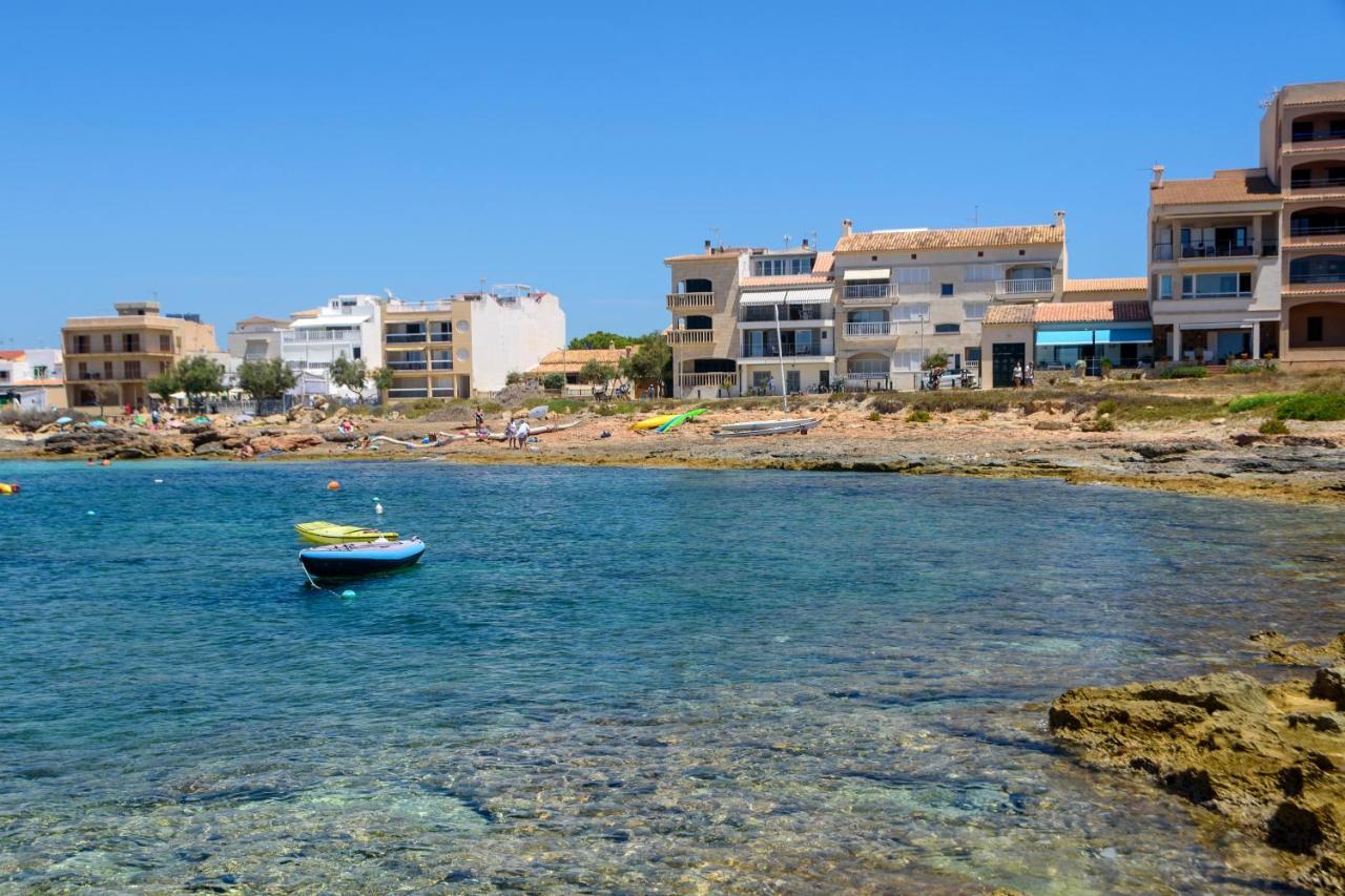 Blau Apartamento En Cala Galiota Con Vistas Al Mar Leilighet Colonia de Sant Jordi Eksteriør bilde